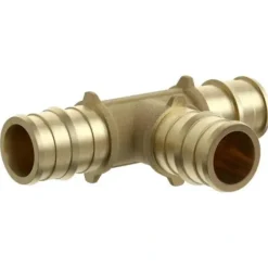 Jones Stephens F76904 1& F1960 Brass PEX Tee, Bag of 10 - One-stop shop for professional tools and equipment.