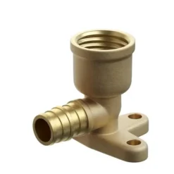 Jones Stephens F76833 1/2& F1960 x FIP Brass PEX 90° Drop Ear Elbow, Bag of 25 - One-stop shop for professional tools and equipment.