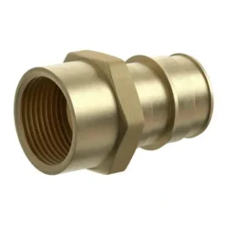 Jones Stephens F76858 1& F1960 x FIP Brass PEX Adapter, Bag of 10 - One-stop shop for professional tools and equipment.