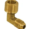 Jones Stephens F40088 3/8& x 3/8& Brass Flare x MIP 90° Elbow - One-stop shop for professional tools and equipment.
