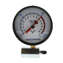 Jones Stephens G65155 4& 15 psi Dual Scale Gas Test Gauge Assembly - One-stop shop for professional tools and equipment.