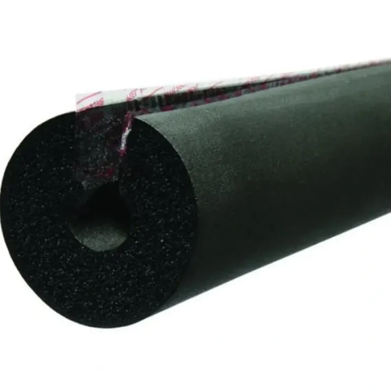 Jones Stephens I80058 5/8& ID (1/2& CTS 3/8& IPS) Self-Sealing Black Rubber Pipe Insulation, 3/8& Wall Thickness, 348 ft. per Carton - One-stop shop for professional tools and equipment.