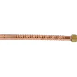 Jones Stephens J35712 3/4& FIP x 3/4& SWT x 12& Copper Corrugated Water Heater Connector - One-stop shop for professional tools and equipment.