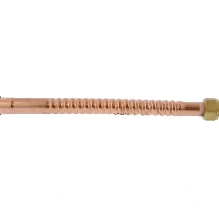 Jones Stephens J35712 3/4& FIP x 3/4& SWT x 12& Copper Corrugated Water Heater Connector - One-stop shop for professional tools and equipment.