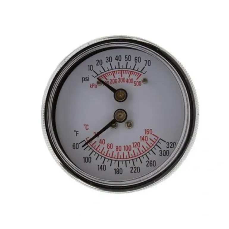 Jones Stephens J40575 2-7/8& 75 psi Dual Scale Boiler Gauge - One-stop shop for professional tools and equipment.