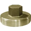 Jones Stephens P52400 4& Raised Head Heavy Pattern Brass Plug 4-3/8& OD - One-stop shop for professional tools and equipment.