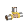 Jones Stephens PT16 16 mm (3/8& eq.) x 16 mm (3/8& eq.) x 16 mm (3/8& eq.) PEXALGAS® Tee - One-stop shop for professional tools and equipment.