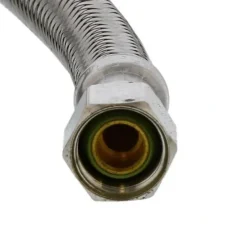 Jones Stephens S04207 1/2& Compression x 1/2& FIP x 16” Braided Stainless Steel Faucet Connector - One-stop shop for professional tools and equipment.