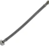 Jones Stephens S04255 3/8& Compression x 7/8& BC x 12” Braided Stainless Steel Toilet Connector with Brass Nut - One-stop shop for professional tools and equipment.