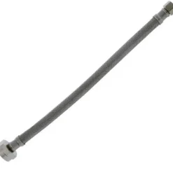 Jones Stephens S04288 3/8& Compression x 7/8& BC x 20” Braided Stainless Steel Toilet Connector with Brass Nut - One-stop shop for professional tools and equipment.
