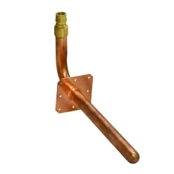 Jones Stephens S71005 ½ F1960 PEX Stub Out Elbow with Square Mounting Flange, 4& x 8& - One-stop shop for professional tools and equipment.