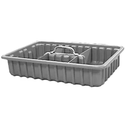 Jones Stephens T60122 Tool Tote Tray, 9& x 15& x 5& with 6 Dividers - One-stop shop for professional tools and equipment.