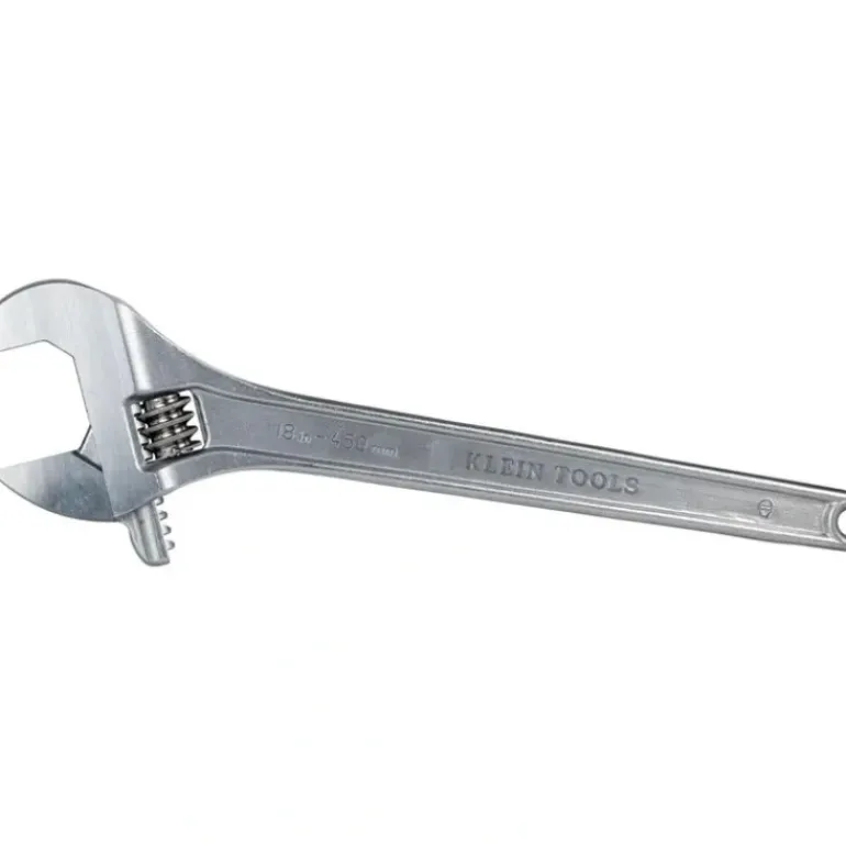Klein Tools 500-18 18& Adjustable Wrench - One-stop shop for professional tools and equipment.