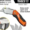 Klein Tools 44130 Auto-Loading Folding Utility Knife - One-stop shop for professional tools and equipment.