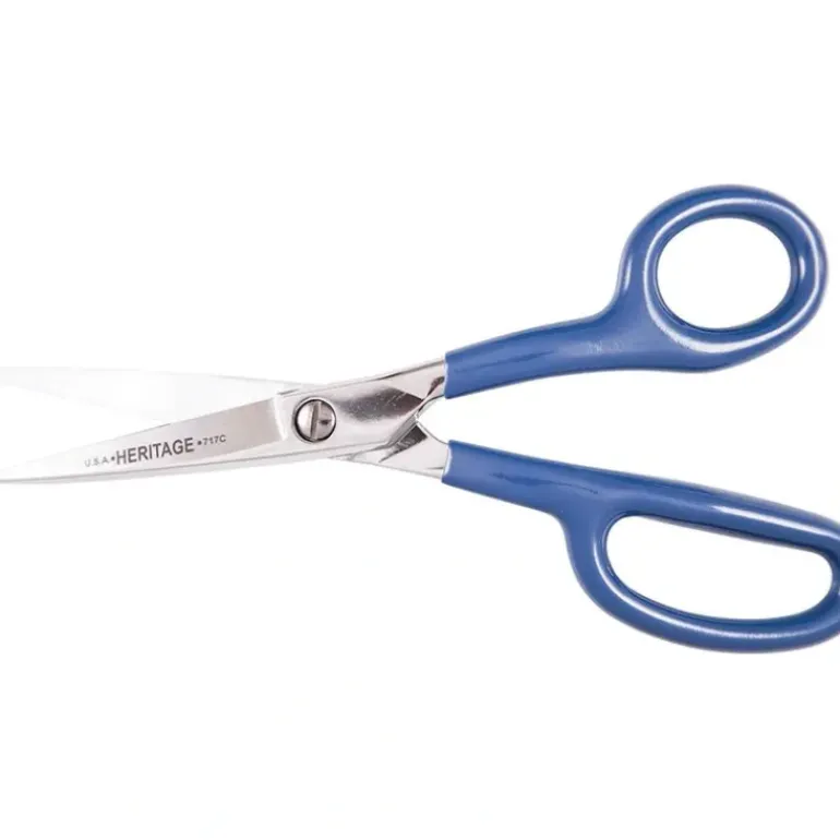 Klein Tools 717C Curved Carpet Napping Shear, Coated, 7-7/8-Inch - One-stop shop for professional tools and equipment.