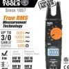 Klein Tools CL360 Electrical Tester, Open Jaw Fork Meter, AC Auto-Ranging, 200 Amp - One-stop shop for professional tools and equipment.