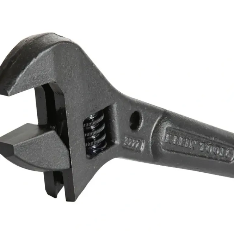 Klein Tools 3227 Construction Wrench- Adjustable-Head - One-stop shop for professional tools and equipment.