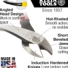 Klein Tools D2000-49 Diagonal Cutting Pliers, Angled Head, 9-Inch - One-stop shop for professional tools and equipment.