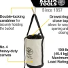 Klein Tools 5114DSC Canvas Bucket with Drawstring Close, 17-Inch - One-stop shop for professional tools and equipment.