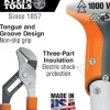 Klein Tools 50210EINS Insulated Pump Pliers, Slim Handle, 10-Inch - One-stop shop for professional tools and equipment.