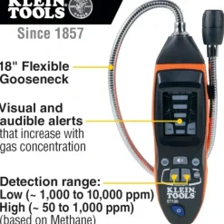 Klein Tools ET120 Combustible Gas Leak Detector - One-stop shop for professional tools and equipment.