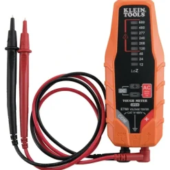 Klein Tools ET60 Electronic AC/DC Voltage Tester, 12 to 600V - One-stop shop for professional tools and equipment.