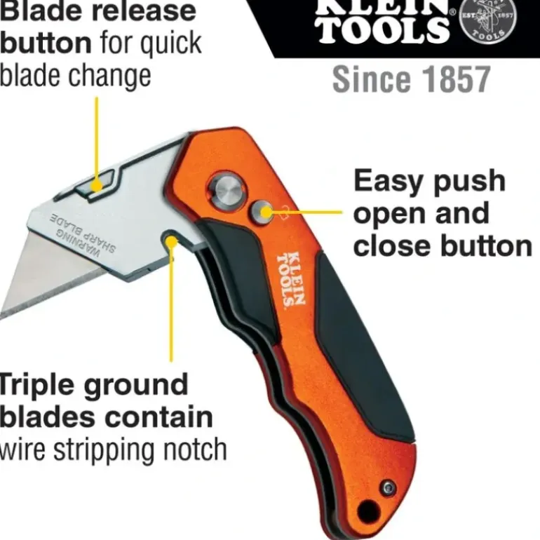 Klein Tools 44131 Folding Utility Knife - One-stop shop for professional tools and equipment.