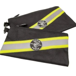 Klein Tools 55599 High Visibility Zipper Bags (2 EA) - One-stop shop for professional tools and equipment.