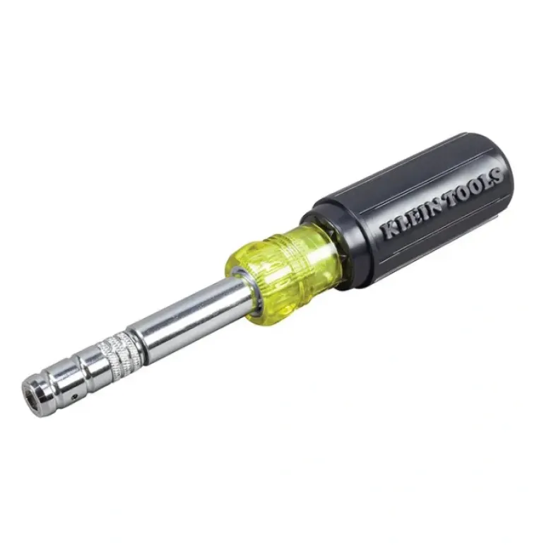 Klein Tools 32596 HVAC Slide Drive Multi-Bit Screwdriver / Nut Driver, 8-in-1 - One-stop shop for professional tools and equipment.
