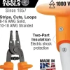 Klein Tools 11055-INS Insulated Klein-Kurve® Wire Stripper/Cutter - One-stop shop for professional tools and equipment.