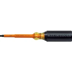 Klein Tools 662-4-INS Insulated Screwdriver, #2 Square, 4'' Shank - One-stop shop for professional tools and equipment.