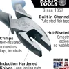 Klein Tools J2000-9NECRTP Lineman's Pliers, Fish Tape Pull/Crimping, 9-Inch - One-stop shop for professional tools and equipment.