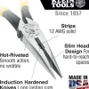 Klein Tools J203-8N 72112-0 Journeyman Longnose Plier Skinning Hole - One-stop shop for professional tools and equipment.