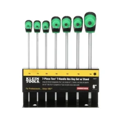 Klein Tools JTH67T 7 Pc 6& Torx Journeymant-Handle Set W/ Stand - One-stop shop for professional tools and equipment.