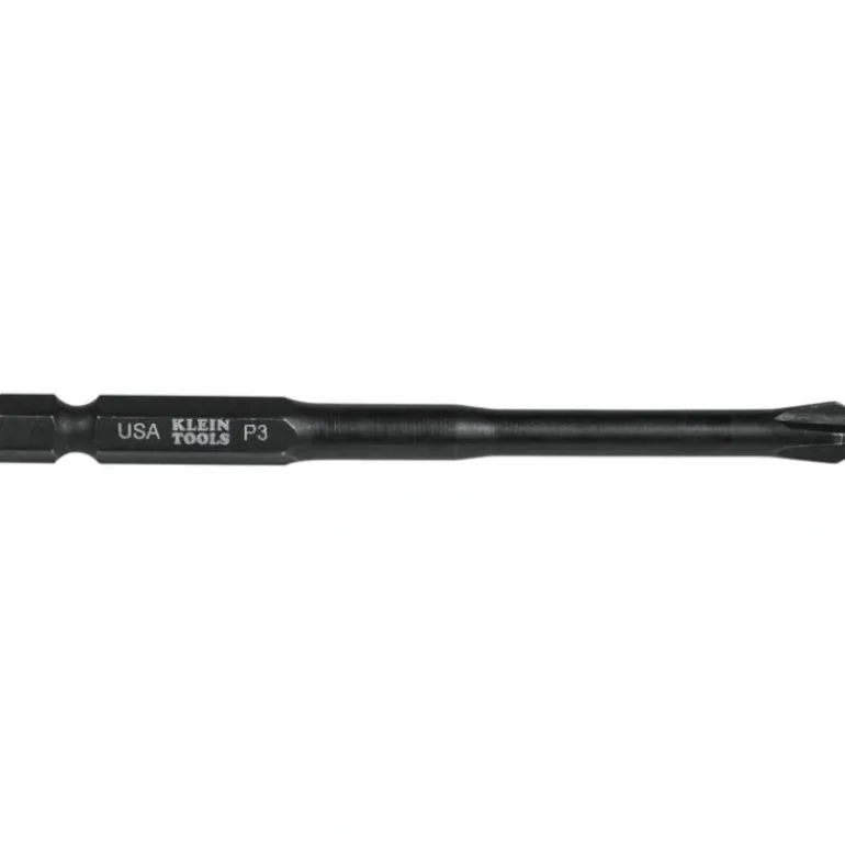 Klein Tools PH3355 #3 Phillips Power Drivers 3-1/2-Inch 5-Pack - One-stop shop for professional tools and equipment.