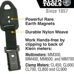 Klein Tools 69417 Rare-Earth Magnetic Hanger, with Strap - One-stop shop for professional tools and equipment.