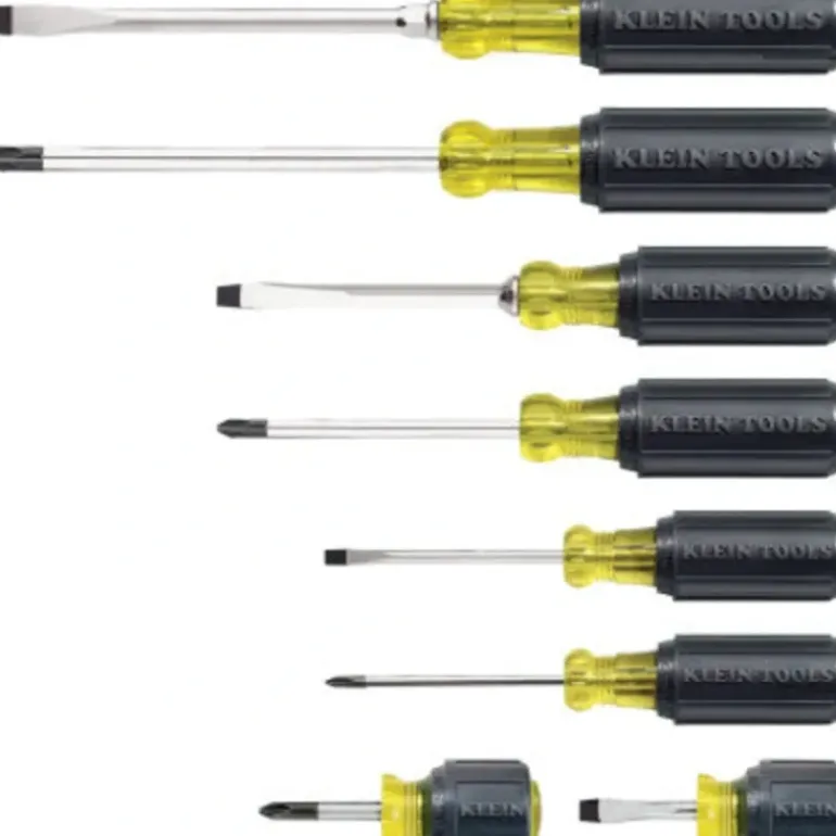 Klein Tools 85078 Screwdriver Set- 8Pc Cushion Grip Assortment - One-stop shop for professional tools and equipment.