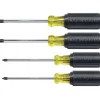 Klein Tools 85664 Screwdriver Set- 4Pc. Cushion-Grip Square-Recess - One-stop shop for professional tools and equipment.