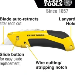 Klein Tools 44136 Self-Retracting Utility Knife - One-stop shop for professional tools and equipment.