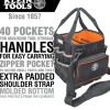 Klein Tools 5541610-14 Tool Bag, Tradesman Pro Tool Tote, 40 Pockets, 10-Inch - One-stop shop for professional tools and equipment.