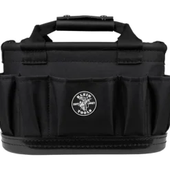 Klein Tools 58886 Tool Tote, Polyester, 7-Pocket with Drain Holes - One-stop shop for professional tools and equipment.