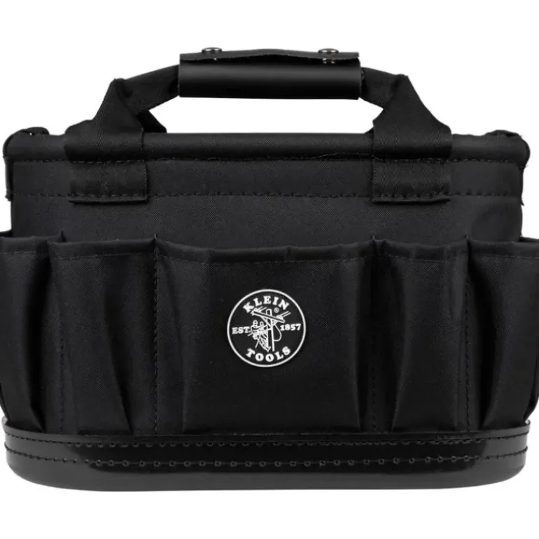 Klein Tools 58886 Tool Tote, Polyester, 7-Pocket with Drain Holes - One-stop shop for professional tools and equipment.