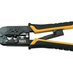 Klein Tools VDV226-011-SEN Ratcheting Data Cable Crimper / Stripper / Cutter - One-stop shop for professional tools and equipment.