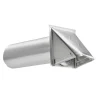 Lambro 344-B 4 Inch Aluminum Wall Exhaust Hood Dryer Vent – Damper – 11 Inch Pipe - One-stop shop for professional tools and equipment.