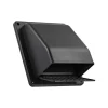 Lambro 389BL 8 Inch Black Plastic Wall Exhaust Or Air Intake Vent – Hinged Screen – (Removable Damper) - One-stop shop for professional tools and equipment.