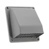 Lambro 3510G 6 Inch Gray Plastic Wall Exhaust Or Air Intake Vent – Hinged Screen – (Removable Damper) - One-stop shop for professional tools and equipment.