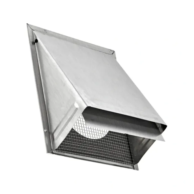 Lambro 3480MSNT 8 Inch Aluminum Wall Exhaust Hood Exhaust Vent – Damper – Wire Mesh Screen – Flush Mount - One-stop shop for professional tools and equipment.