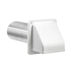 Lambro 222WS 3 Inch White Plastic Exhaust Wall Hood Vent – 11 Inch Pipe (Retail) - One-stop shop for professional tools and equipment.