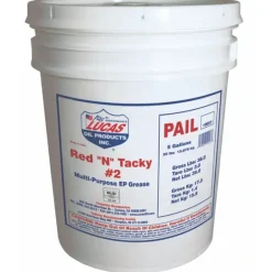 Lucas Oil 10027 Red &N& Tacky Grease/35 lb. Pail - One-stop shop for professional tools and equipment.
