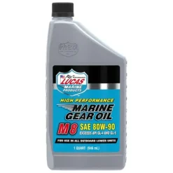 Lucas Oil 11153 SAE 80W-90 M8 Marine Gear Oil/quart - One-stop shop for professional tools and equipment.